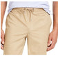 Calça Alfani Masculina com Cordão Camurça Areia Tamanho X-Grande