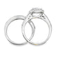 Cubic Zirconia CZ SS Bridal Sterling Silver