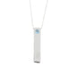 Blue Topaz Fashion Pendants Sterling Silver