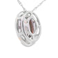 .40ct Quartz Diamond Fashion Pendants 10KT White Gold