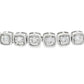 Lab Grown Diamond Tennis Bracelet 10KT White Gold