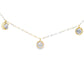 1.58ct Lab Grown Diamond Dia by yard 14KT Yellow Gold
