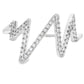 .15ct Diamond Ring 14KT White Gold