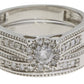 .63ct Diamond Engagement Ring Set 10KT White Gold