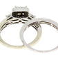 1.00ct Diamond Engagement Ring Set 10KT White Gold