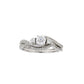 .70ct Diamond Engagement Ring Set 14KT White Gold