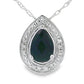 .03ct Onyx Diamond Fashion Pendants 10KT White Gold