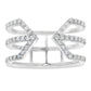 .50ct Diamond Ring 10KT White Gold