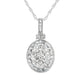 .25ct Diamond Fashion Pendants 10KT White Gold