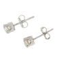 .75ct Diamond Stud Earrings 14KT White Gold