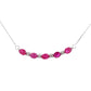 .73ct Ruby Diamond Fashion Pendants 10KT White Gold