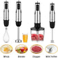 1100w 5-in-1 Hand Immersion Blender and Food Processor Set