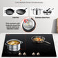 Induction Cooktop 4 Burner 6600w Knob Control Stove