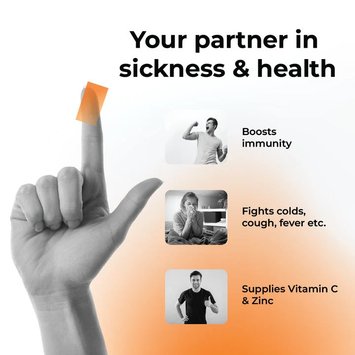Soul Strips Immune Vegano Sem Açúcar Sabor Laranja 30 Tiras