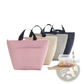 Insulated Oxford Bento Lunch Bag with Zipper Closure