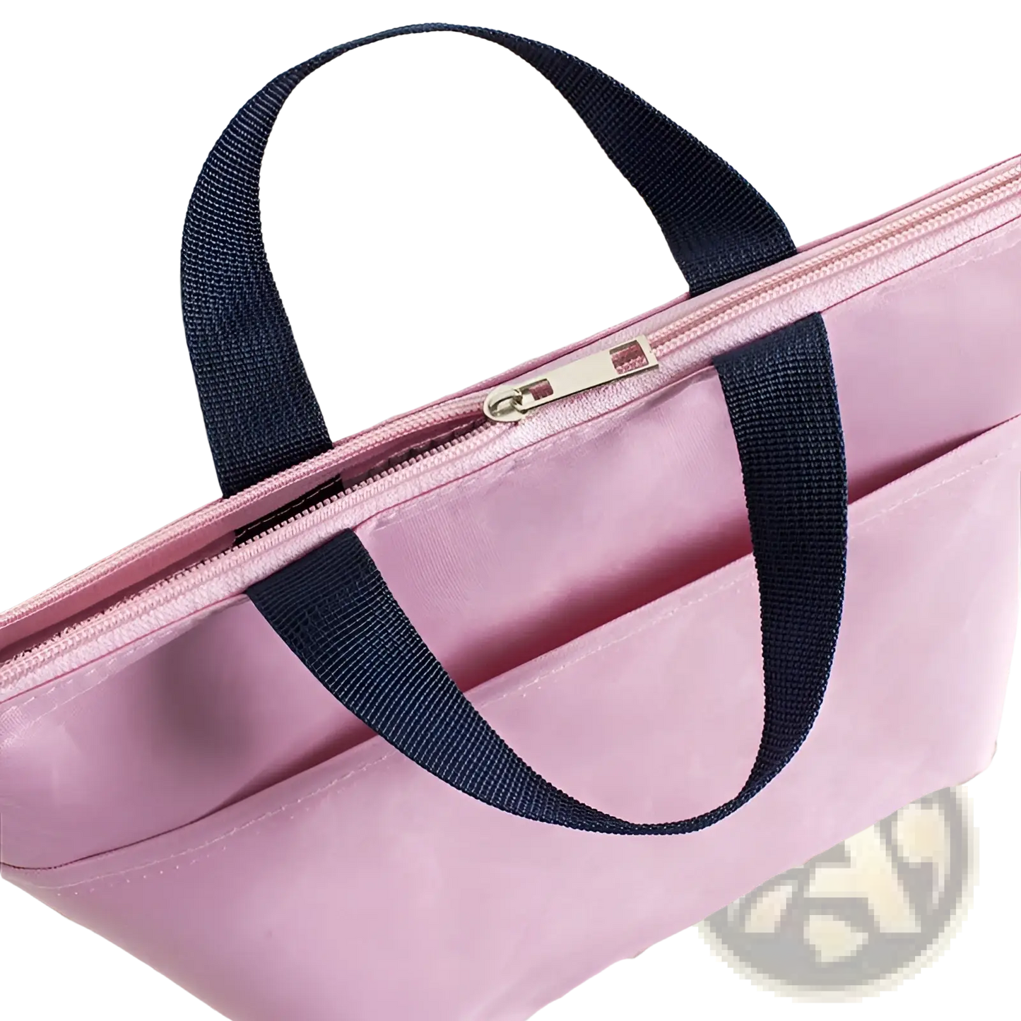 Insulated Oxford Bento Lunch Bag with Zipper Closure