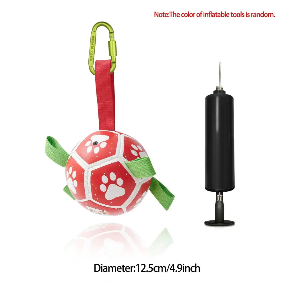 Interactive Halloween Dog Soccer Ball with Grab Tabs