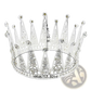 Intricate Rhinestone Filigree Bridal Tiara Crown