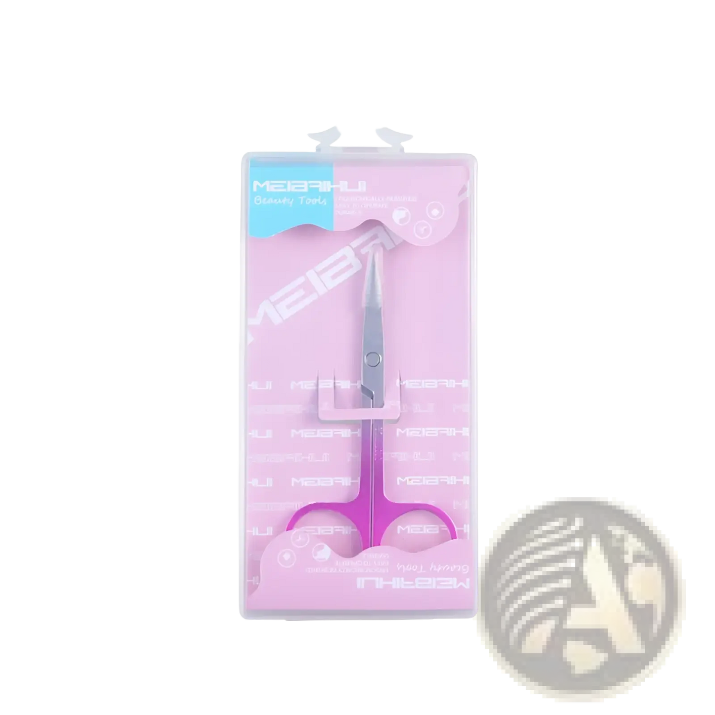 Iridescent Stainless Steel Butterfly Eyebrow Trimmer Scissors
