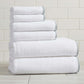 Cotton Border-Stitched 6-Piece Towel Set - Valery Collection