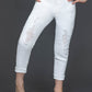 [Joyfolie Izzy Denim Jeans in White]