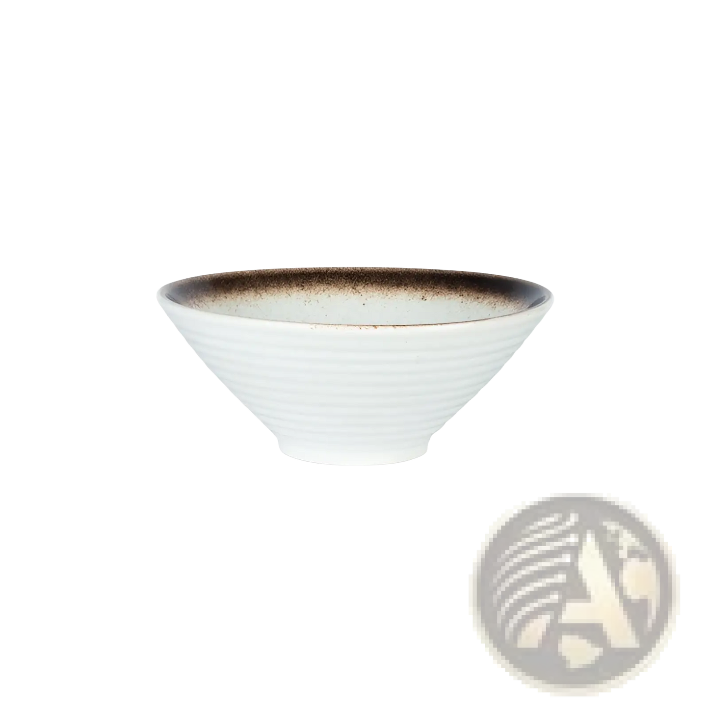 Japanese Ceramic Bowls Rustic Speckled Tableware Set