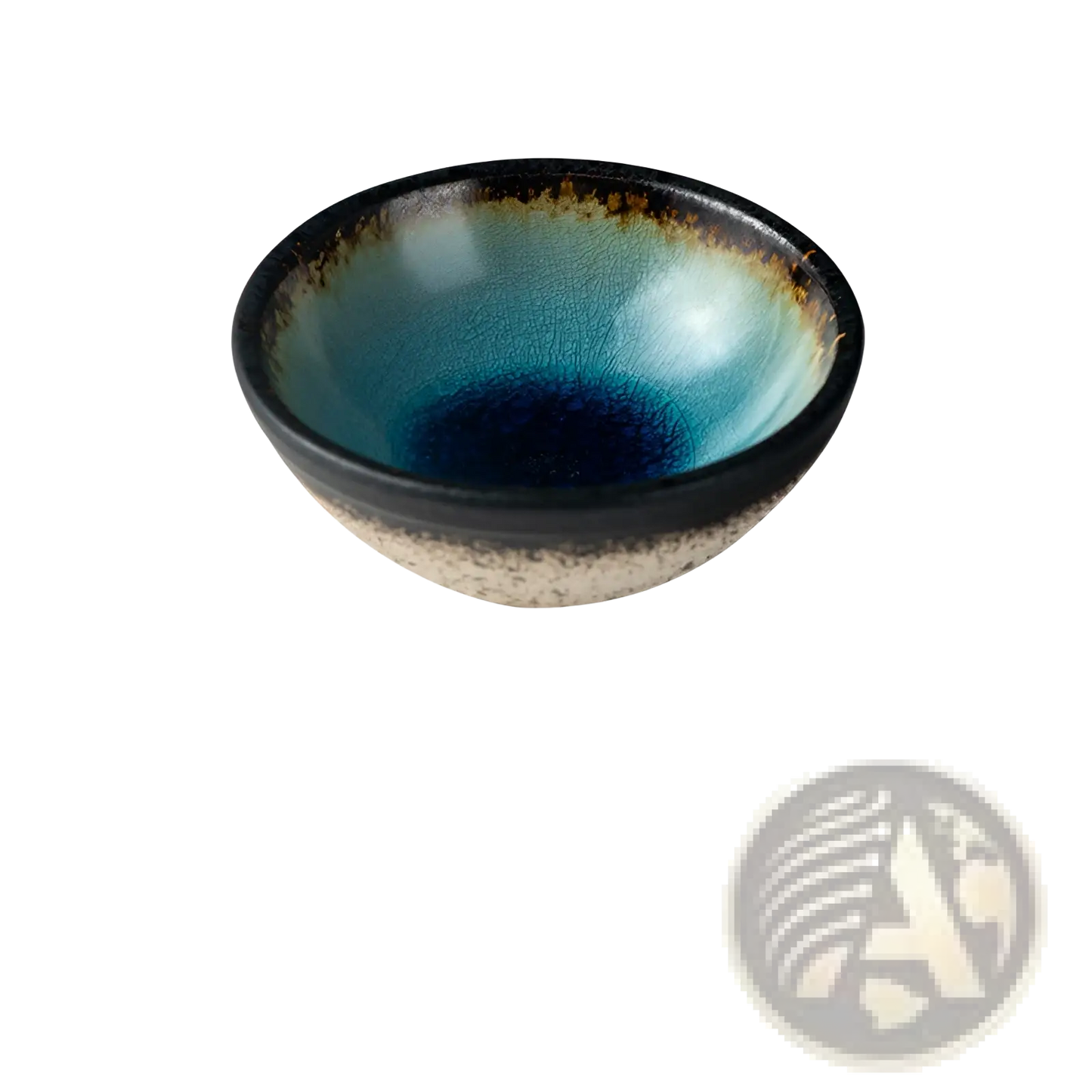 Japanese Ceramic Small Plates Rustic Speckled Glaze