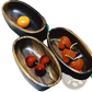 Japanese Sushi Platter Handcrafted Wooden Boat Set