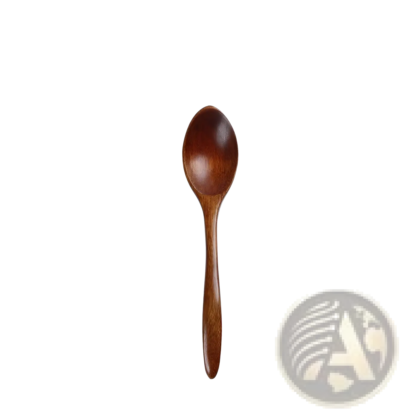 Japanese Wooden Honey Spoon Handcrafted Hemu Wood