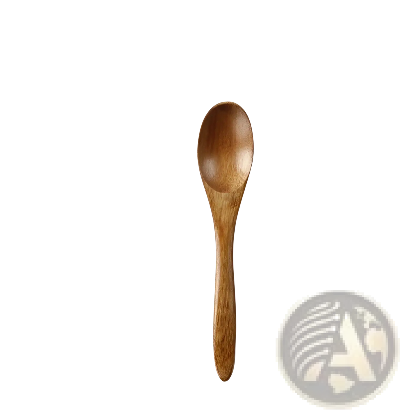 Japanese Wooden Honey Spoon Handcrafted Hemu Wood