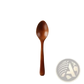 Japanese Wooden Honey Spoon Handcrafted Hemu Wood