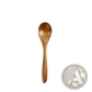 Japanese Wooden Honey Spoon Handcrafted Hemu Wood