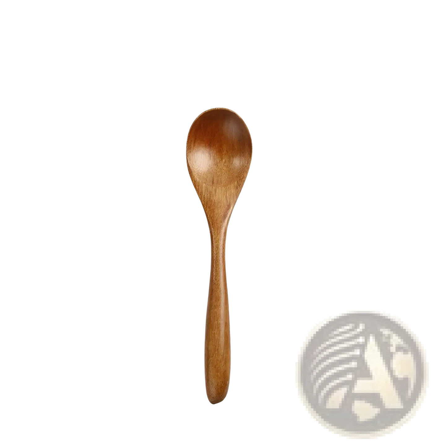 Japanese Wooden Honey Spoon Handcrafted Hemu Wood