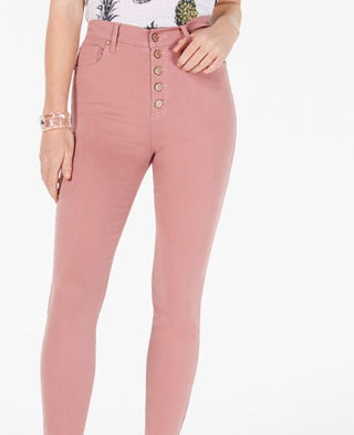 Celebrity Pink Junior's High Rise Ankle Skinny Jeans Sienna Tan Size 0/24