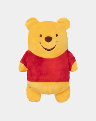Cubcoats Pooh 2 em 1 Transformador Clássico com Moletom com Zíper e Pelúcia Macia Vermelho Unissex
