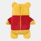 Cubcoats Pooh 2 em 1 Transformador Clássico com Moletom com Zíper e Pelúcia Macia Vermelho Unissex