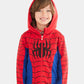 Cubcoats Transformando 2 em 1 Infantil Unissex Marvel's Spider Man 2 em 1 Bicho de Pelúcia com Capuz Vermelho