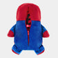 Cubcoats Transformando 2 em 1 Infantil Unissex Marvel's Spider Man 2 em 1 Bicho de Pelúcia com Capuz Vermelho