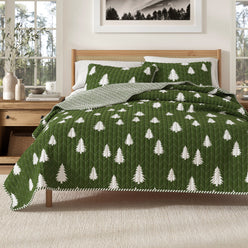 3 Piece Lodge Printed Quilt - Arrowhead