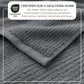 Turkish Cotton Ribbed 6-Piece Bath Towel Set - Georgiana Collection