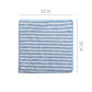 Super Absorbent Striped Coral Fleece Kitchen Cleaning Cloths