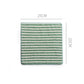 Super Absorbent Striped Coral Fleece Kitchen Cleaning Cloths
