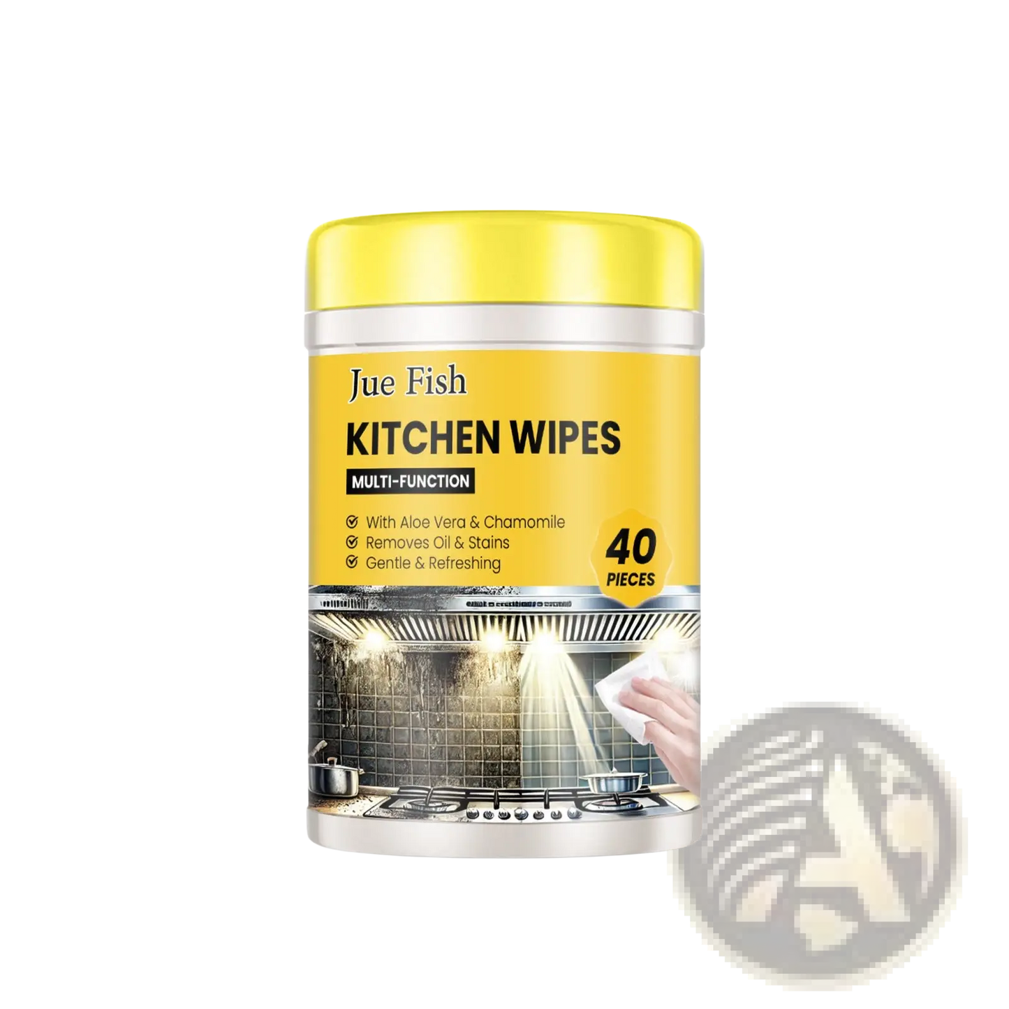 Kitchen Cleaning Wipes Multi Purpose Degreaser 40 Count