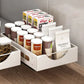 Adjustable White Kitchen Drawer Dividers for Plates and Cutlery