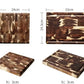 Striped Parquet Solid Wood Cutting Board
