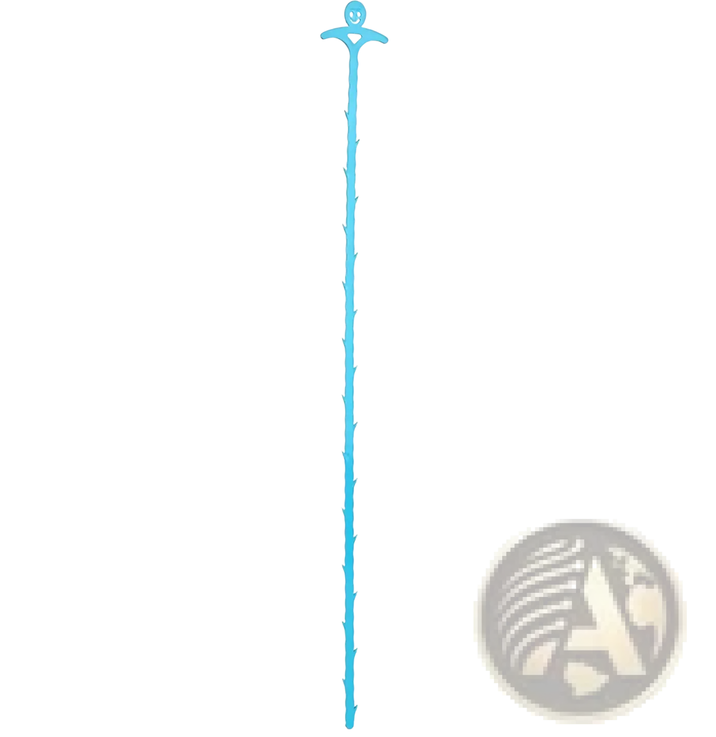 Kitchen Pipe Dredging Hook Smiling Drain Snake 51cm
