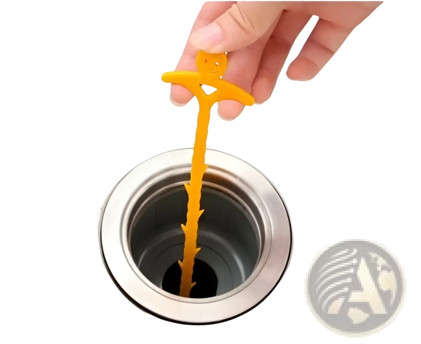Kitchen Pipe Dredging Hook Smiling Drain Snake 51cm