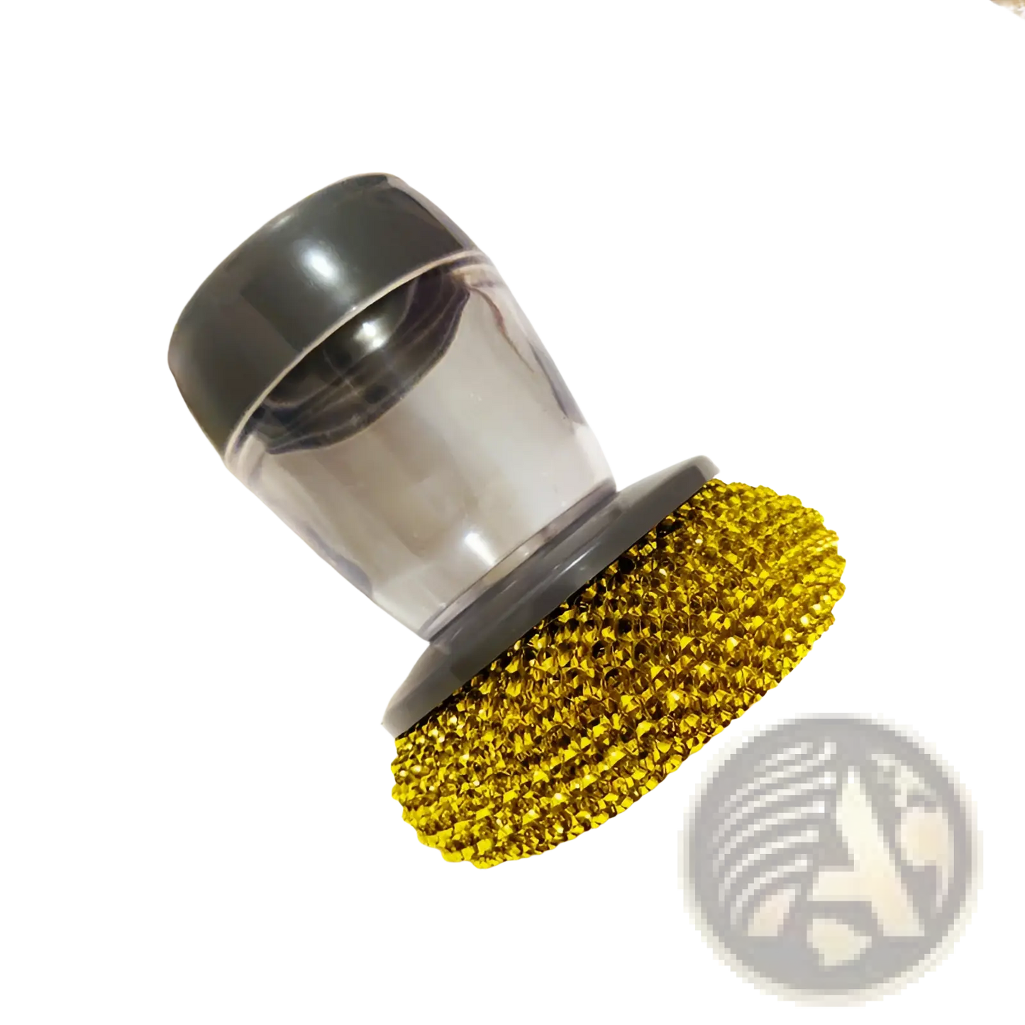 Kitchen Soap Dispensing Palm Brush and Scrubber Set