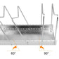 Adjustable Stainless Steel Pot and Pan Organizer Rack
