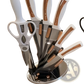 Kitchenware Knife Set with Modern Stainless Steel Blades